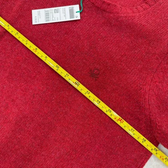BENETTON Sweater NWT from Germany, Pure Shetland Sheep Wool - Picture 4 of 14